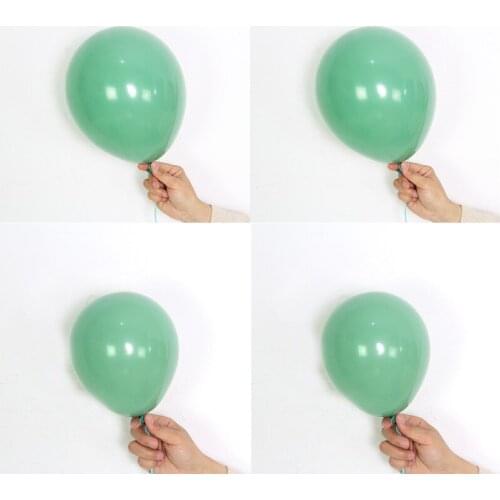10pcs 5 10 inch avocado green latex balloons birthday party wedding background decoration balloon wholesale