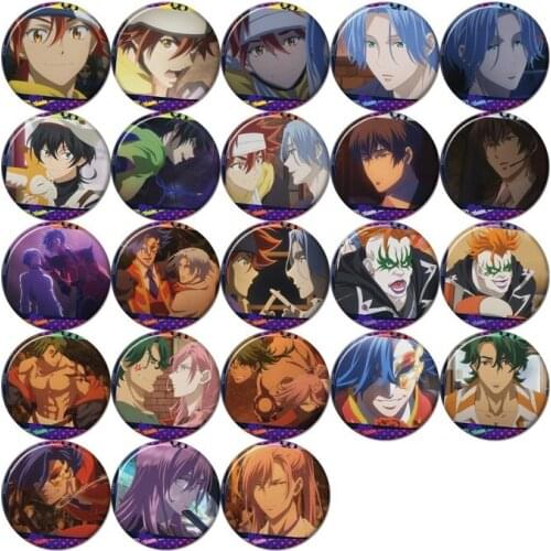 23 PCS Infinite Skater SK8 Photos Badge Insignia Holder Japan Teens Adult Cartoon Photo Picture Badge Christmas Birthday Gift