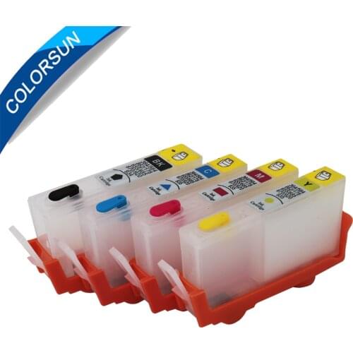 4 Color For HP364 ink Printer Ink Cartridges 364 Ink Refill Kit Used for Photosmart 5510 5511 5512 5514 5515 5520 5522 5524