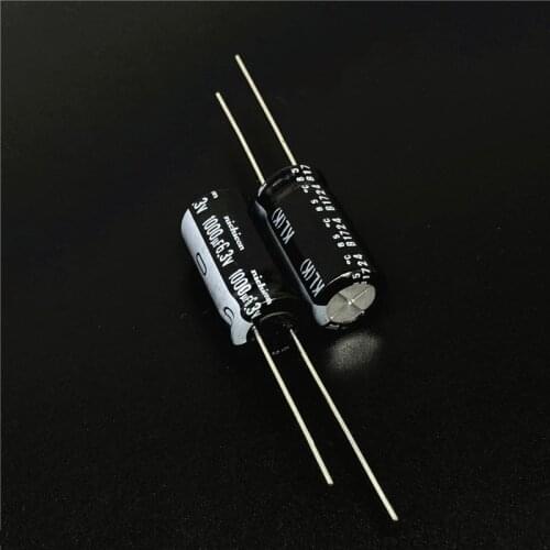 5pcs/50pcs 1000uF 6.3V NICHICON KL 10x20mm 6.3V1000uF Low Leakage Current Aluminum Electrolytic Capacitor