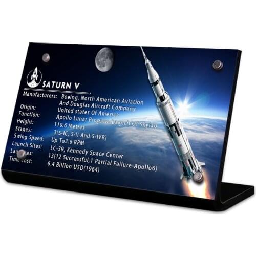 Acrylic display stand brand for 21309