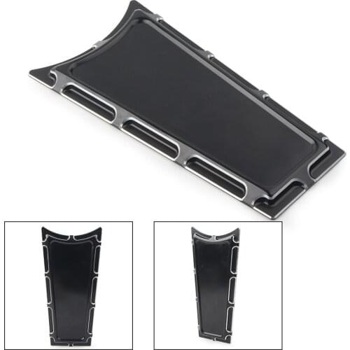 Black Motorcycle CNC Dash Insert Cover For Harley Davidson Touring FLHS FLTR FLT FLHT FLHTC FLTC 1989-2007