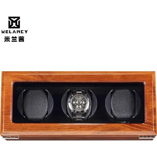Watch winder box wooden automatic watch winder display box for mechinal watches