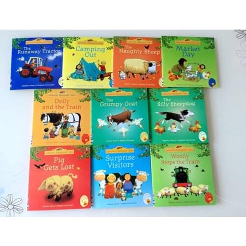 20 Books English Childrens English Books Childrens Books Picture Books Baby Famous Story Farm Story Series Farm Story Book