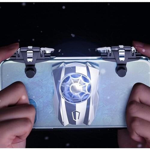 1 Pair C10 Gaming Trigger Joystick Sensitive High Strength Bidirectional Auxiliary Phone Gaming Controller Button for iPhone