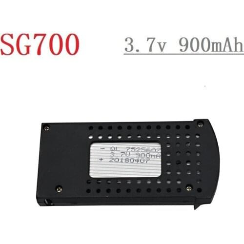 Original 3.7V 900mAh Li-po Battery for DM107S SG700 S169 RC Quadcopter Spare Parts 3.7v Drone Rechargeable Battery 752560 1pcs