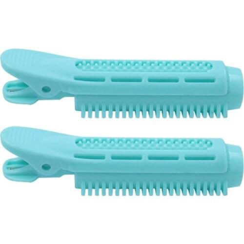 2pcs Hairpin Styling Tool ABS DIY Curler Roller Wave Small Professional Home Easy Use Fluffy Clip Salon Volumizing Hair Root