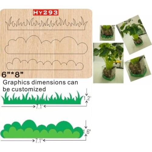 Grass cutting dies 2019 die cut & wooden dies Suitable for common die cutting machines on the market