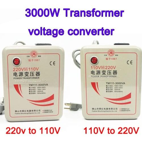 3000W Transformer 110V to 220V or (220V to 110V) voltage converter AC