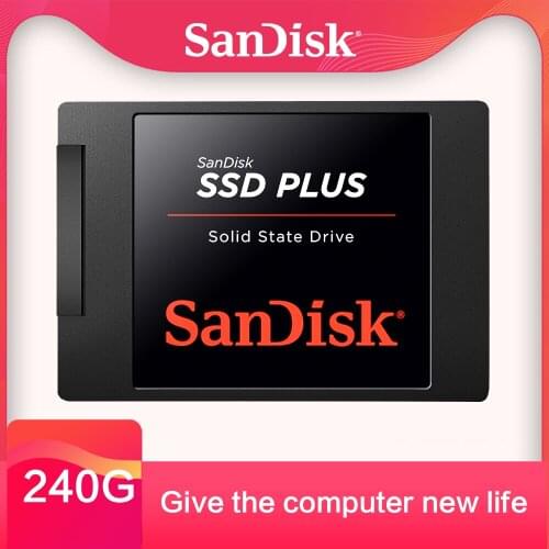 Sandisk SSD Plus Internal Solid State Hard Drive Disk SATA III 2.5 240GB 120GB 480GB laptop notebook solid state disk SSDA 1TB