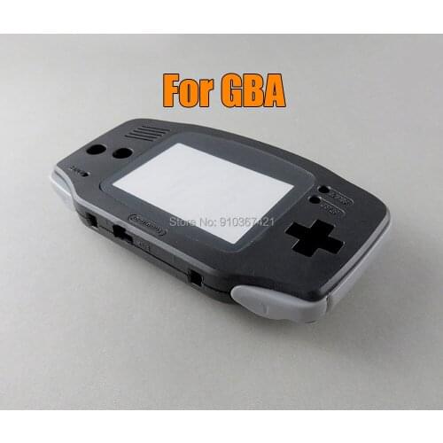 10sets Replacement housing shell cover case w/ conductive rubber pad buttons Full set for Game Boy Advance GBA Game console