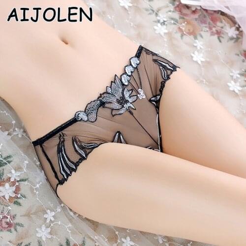 AIJOLEN Underpants Womens Lace Sexual Confusion Seamless Panties Transparent Sexy Large Size Underwear Sexy Briefs for Women