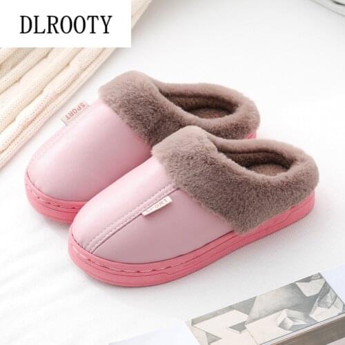 Winter Slippers for Boy Girl Warm Flat Shoes Children Non-slip Home Indoor Fashion Kids Slides Flip Flops Comfortable