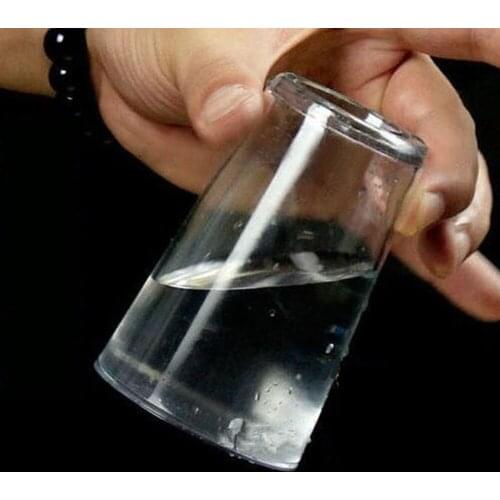 1pc Plastic Magic Water Cup Hanging Water In the Clear Cup Magic Trick Prop Tool