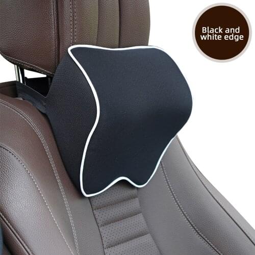 Car Pillows 3D Memory Foam Warm Car Neck Pillow Office Seat Car Cushion Universal Lumbar Back Full Support Car Auto Accessories