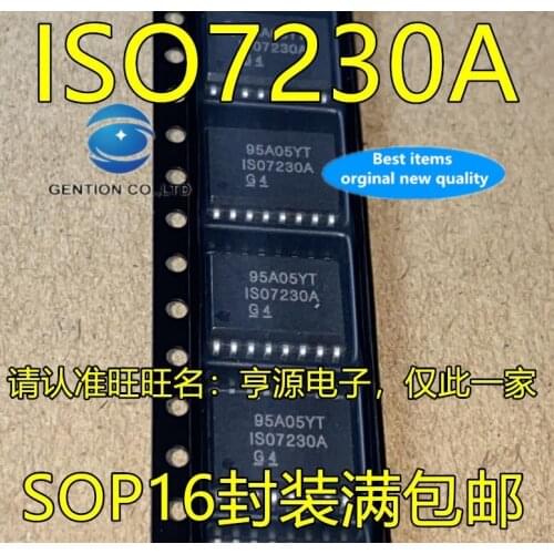 10PCS ISO7230ADWR ISO7230A ISO7230C SOP16 digital isolator in stock 100% new and original