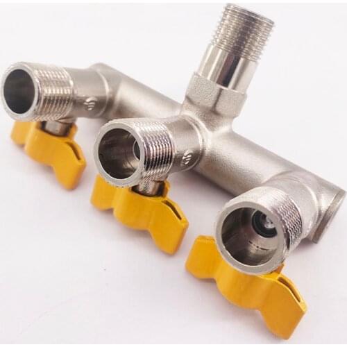 DN15 Brass water valve kitchen faucets valve bathroom faucet valve water inlet valve washing machine water inlet valve
