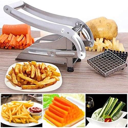 Stainless Steel Potato Strip Cutters,French Fries Making Tools Vegetables Slicer Kitchen Gadgets Accessories