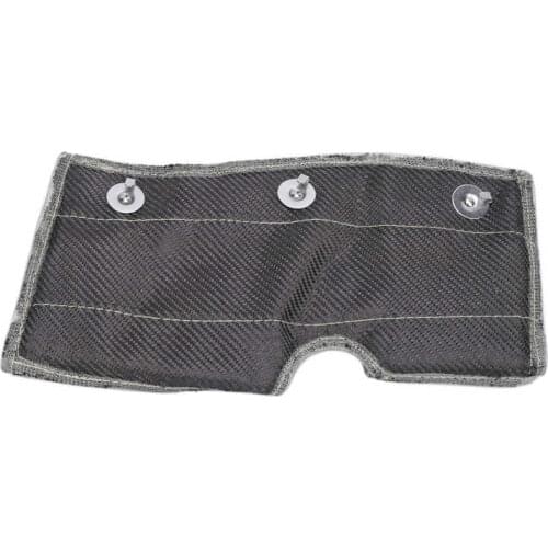 Turbo Heat Shield Turbocharger Cover Sturdy Carbon Fiber Material for Replacement for Greddy Turbo Assembly