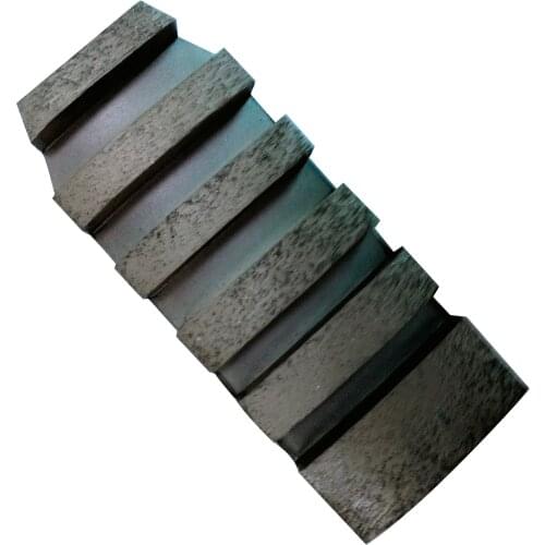 L 170mm Fickert Diamond Tools Metal Bond Segment Abrasive Grinding Block For Stone Granite Polishing And Cleaning