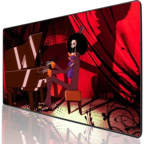 Mairuige Game Mouse Pad Piano Player One Piece Pattern Game Console Accessories Computer Notebook Keyboard Animation Mouse Pad