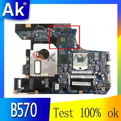 Laptop motherboard For LENOVO B570 V570 B570Z HM65 N12P-GS-A1 Mainboard 10290-2 48.4PA01.021 LZ57