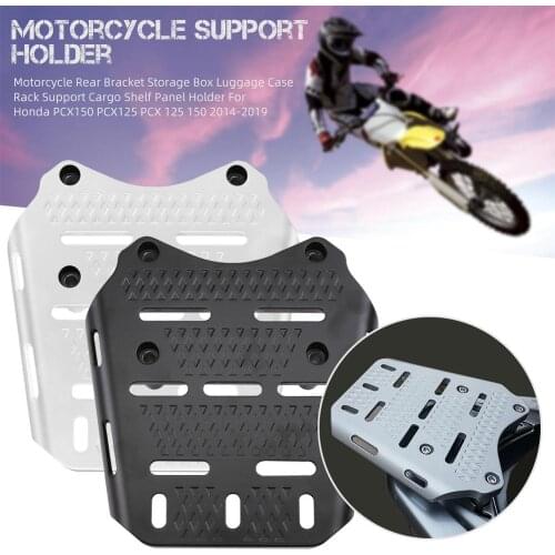 Motorcycle Rear Bracket Storage Box Luggage Case Rack Support Cargo Shelf Panel Holder For Honda PCX150 PCX125 PCX 125 150 2014