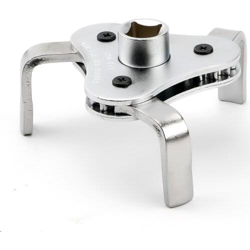 Chrome Vanadium Steel Flat three Claw Machine Oil Filter Wrench Tool Car Auto Repairing Tools Grid Removal Tool