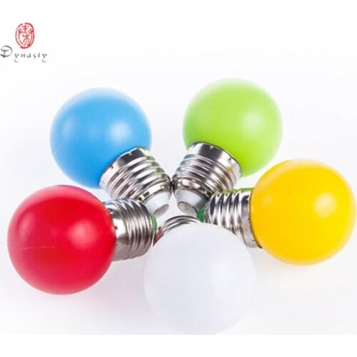 Festival Colorful LED Bubble Globe Bulbs E27 Red Blue Green Yellow Celebration White Christmas New Year Decoration Bulb Dynasty