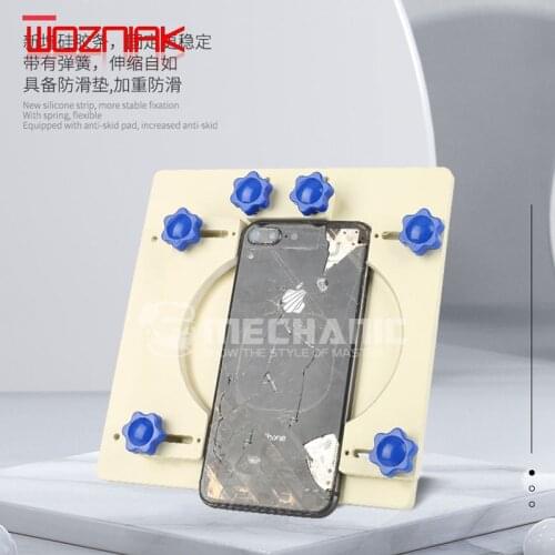 Adjustable fixture With spring non-slip Remove the mobile phone glass back cover Maintenance fixture Remove the rear cover clamp