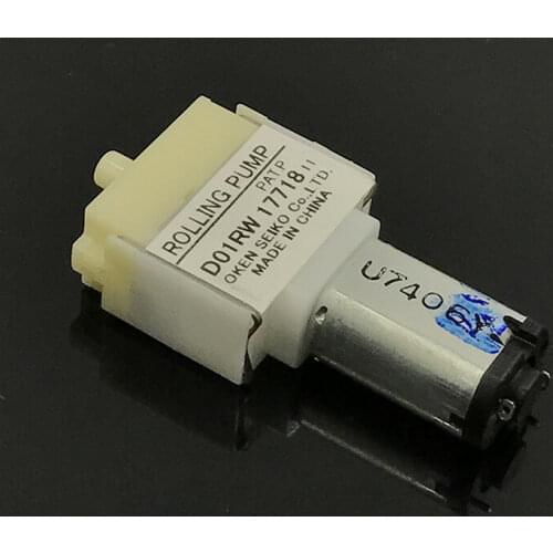 OKEN SEIKO Rolling Pump Micro Mini M20 Air Oxygen Pump for Sphygmomanometer Monitor Aquarium Water Fish Tank