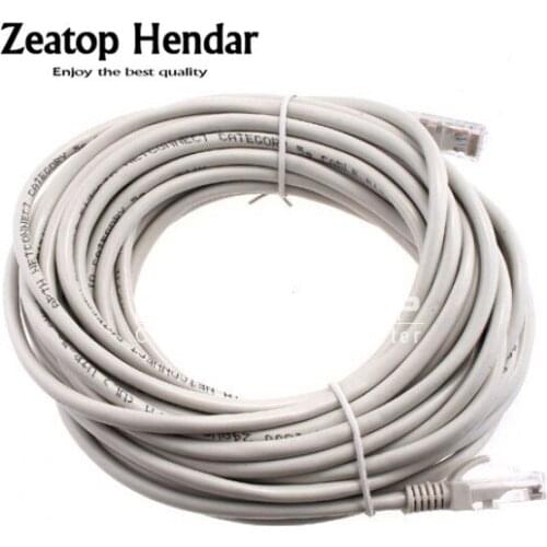 1Pcs 10m RJ45 Ethernet Network Patch Cable Networking Cord Connector