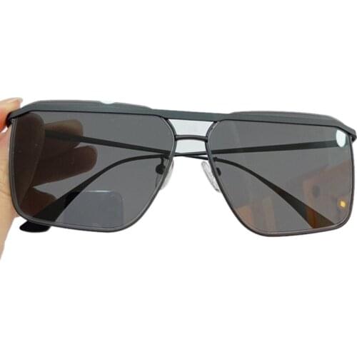 Brand Rectangle Sunglasses Women Men Vintage Luxury Female Mirror Sunglasses With Box UV400