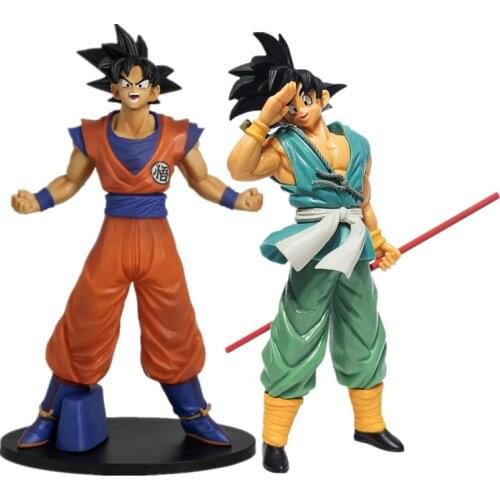 Dragon Ball Super Saiyan Monkey King Strange Opponent Face-changing Monkey King Pvc Doll Head-changing Handmade Ornament Model