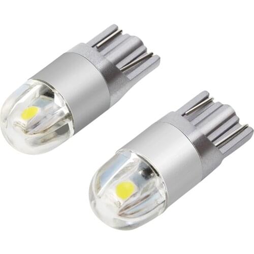 T10 W5W LED Car Light SMD 3030 WY5W 192 501 Tail Side Bulb Wedge Parking Dome Light Auto Styling DC 12V