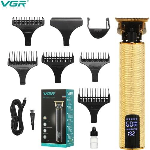 VGR V-266 Electric Hair Clipper For Men Professional Electric Shaver Beard Rechargeable Hair Cutting Machine For Men Hair Cutter