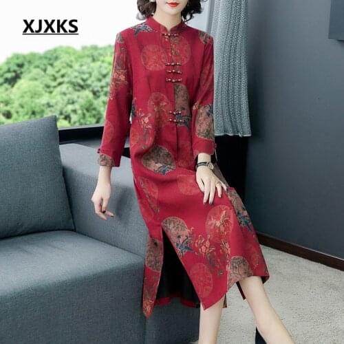 Платья для полных XJXKS China At AliExpress