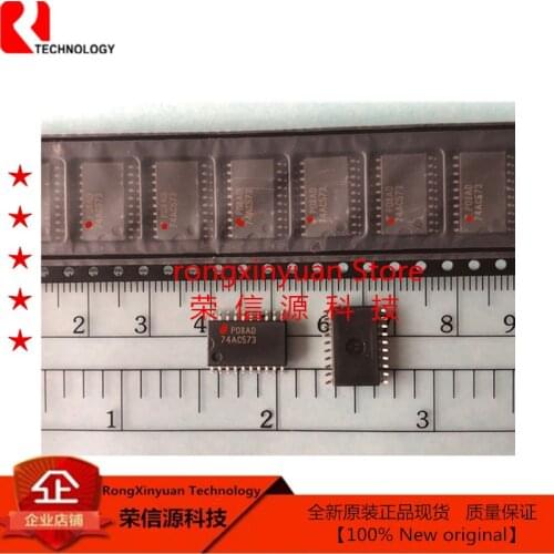 10 pcs/lot 74AC573 74AC573SCX SOP20-7.2MM 74AC573SC Octal Latch with 3-STATE Outputs Original New 100% quality