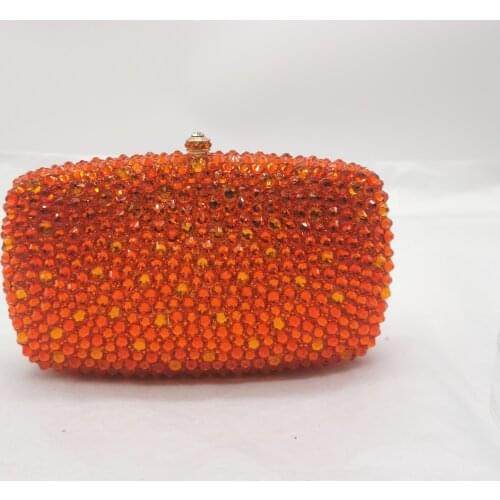 Yellow Wedding Purse Rhinestone Crystal Clutch Bags Evening Bags Purses Best Design Women Party Bridal Prom Shoulder Handbags