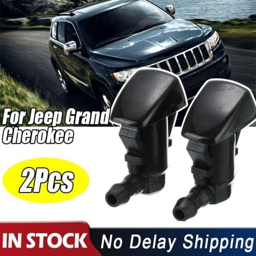 2018 2017 2016 2015 2014 2013 2012 2011 Replacement Parts 2 Pcs Car Windshied Wiper Washer Spray Nozzle For Jeep Grand Cherokee