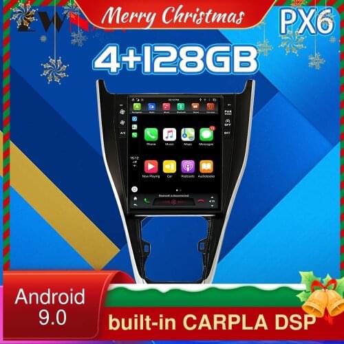 For Toyota Harrier 2013-2018 128G Carplay Tesla Screen Android 9 Car Multimedia Player Navi Audio Radio Auto Stereo Head Unit
