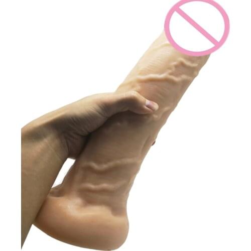 33*7CM Giant Super Dildos huge Big Realistic Dildo With Strong Suction Cup Anal Expander Butt adult Sex Toy Long dildo For Women