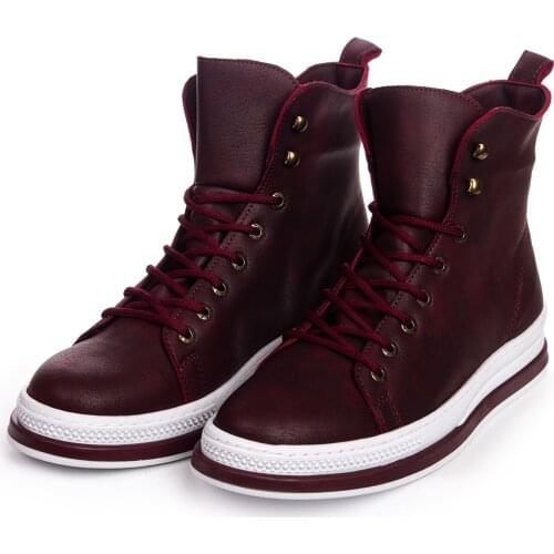 YTHG Boots for Men 6 Color Boot Mens Fashion Plus Size Ankle Black Winter Shoes Snow Boots Men Sneakers shoes Made in Turkey Winter Boots Footwear Men Basic Boots Shoes Men 2021 Winter Boots For Men Spring Fashion