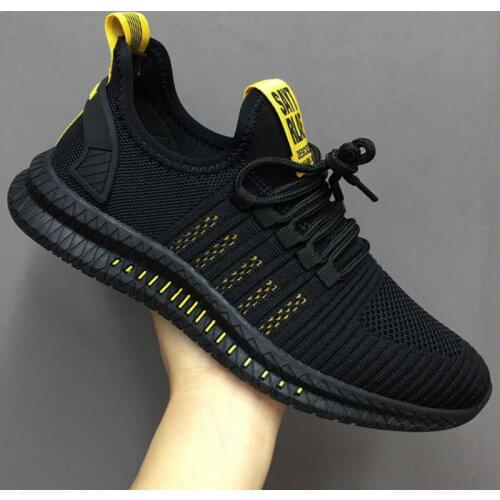 Trendy Sneakers Men 2021 Fashion Mesh Mens Casual Shoes Lightweight Vulcanize Shoes Man Walking Sneakers Zapatillas Hombre