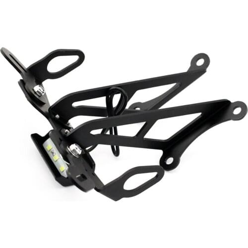 Aftermarket motorcycle part Fender Eliminator License Plate For Yamaha FZ8 2010-2013/FZ1N 2006-2013 07 08 09 black