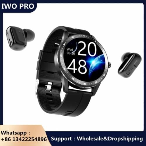 New Smart Watch X6 TWS Bluetooth Earphone 2In1 Heart Rate Blood Pressure Monitor Sport Smartwatch Fitness Clock for Android IOS