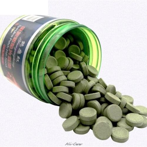 Fish Food Tablet Spirulina Algae Aquarium Pills Fish Tank Tropical Catfish Wafer Fish Forage