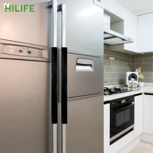 Portable 2Pcs/set Door Knob Cover Dust Covers Refrigerator Door Handle Protector Double Side Home Decoration