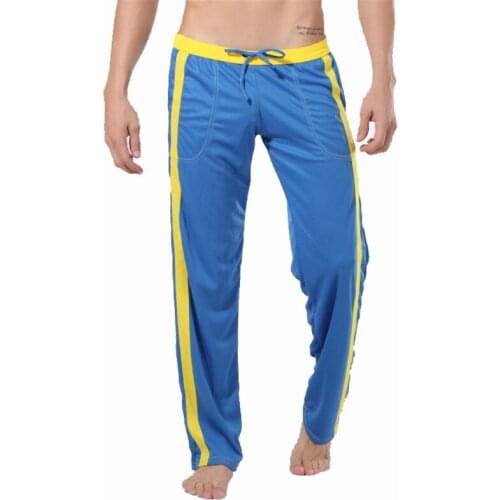 Sexy Mens Long Johns Breathable Loose Trousers Fitness Underwear Sleep Bottoms Sports Yoga Sweatpants Male Casual Jogging Pants