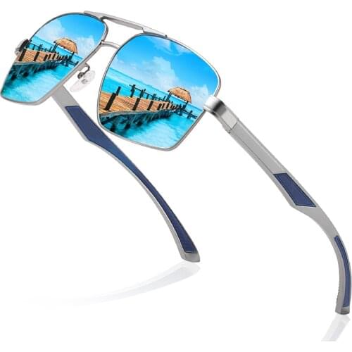 Classic Aluminium Magnesium Male Sunglasses Polarized Mens Sun Glasses Women Pilot Gradient Eyewear Black Shades Oculos De Sol